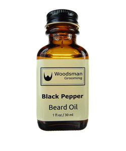 black pepper beard oil