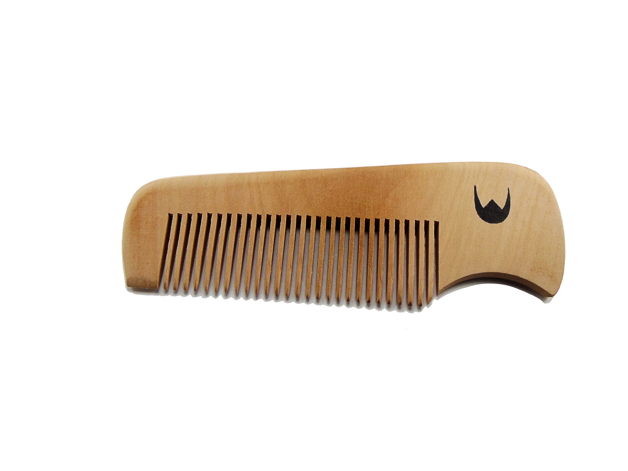 Pocket size wooden comb